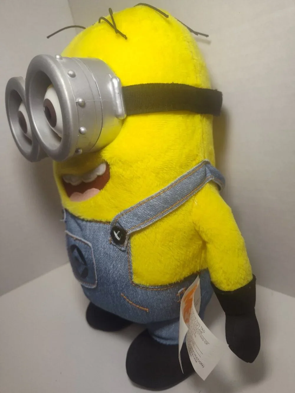 Despicable Me 2 Dave Talking Light Up Minion Plush Thinkway 2013 Tested Works